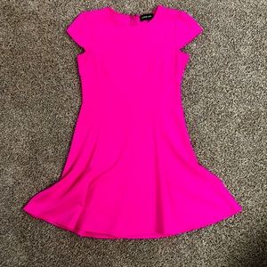 Cute bright pink dress